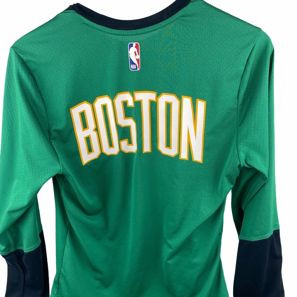 NIKE NBA Dri-Fit Clover Celtics Long Sleeve Jersey - Picture 4 of 6